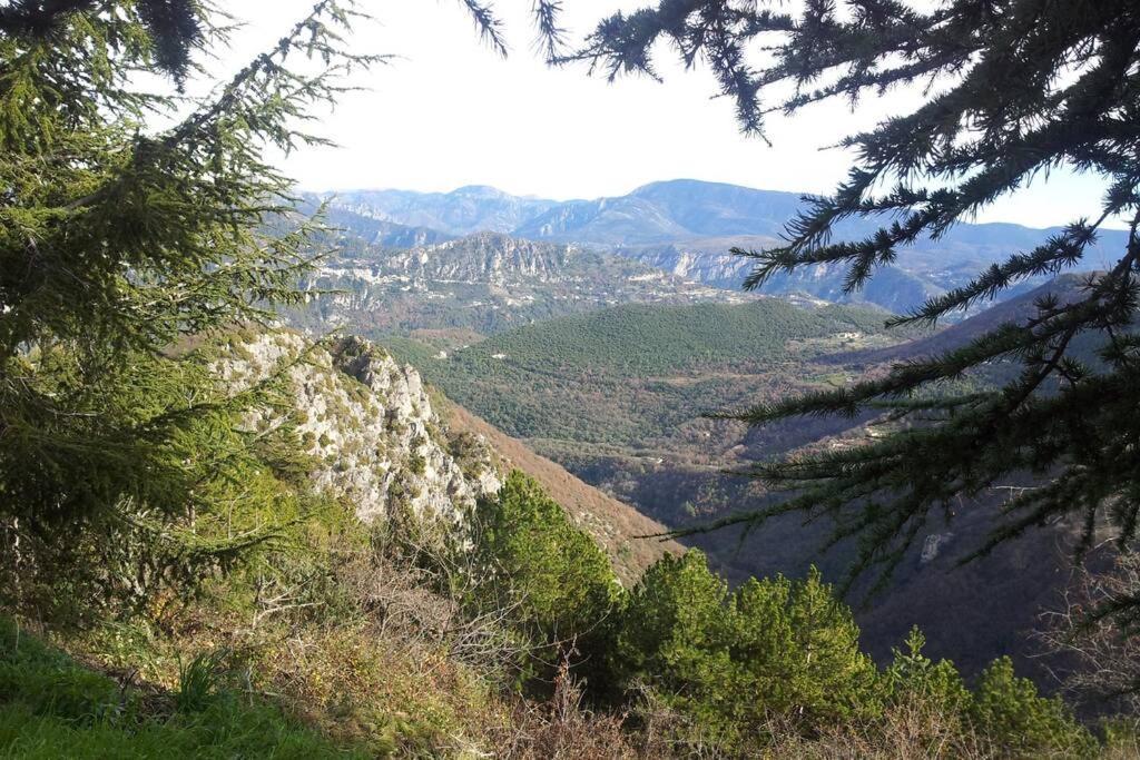 Joli Studio Entre Mer Et Montagne Proche De Nice Bouyon Buitenkant foto